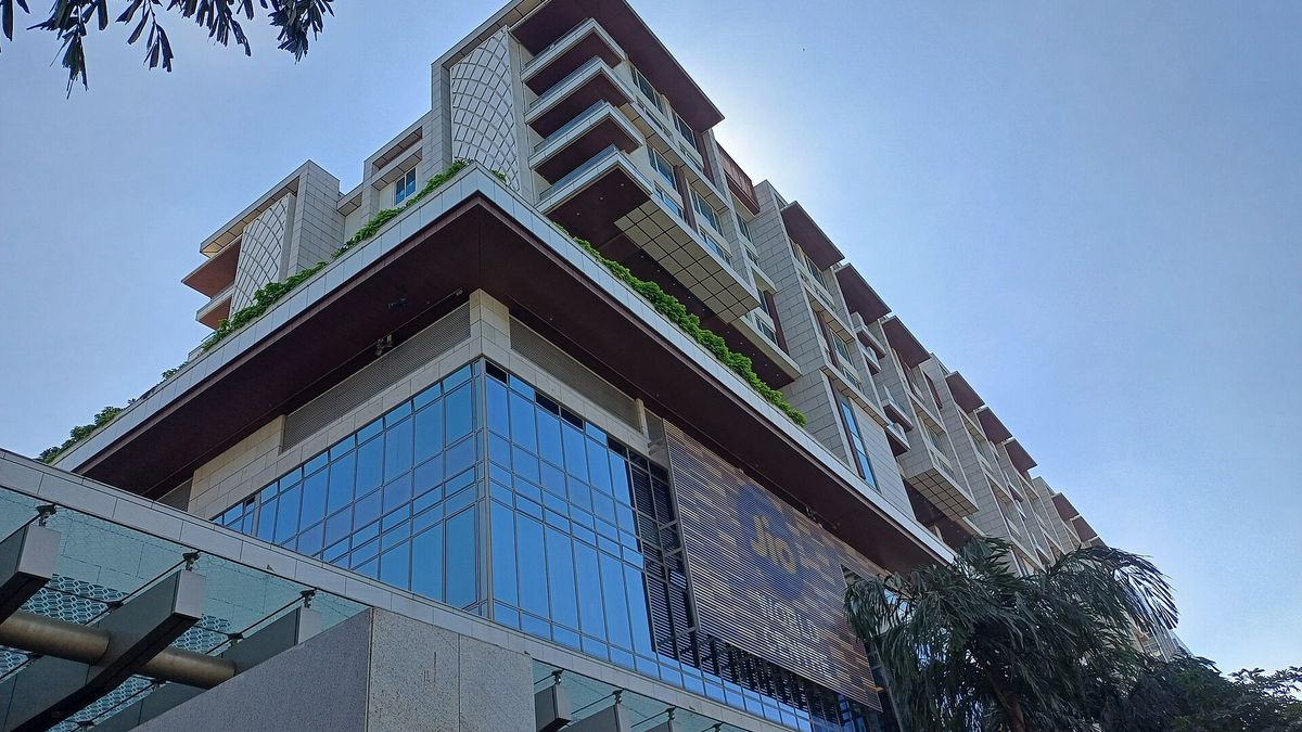 The Jio World Centre in Mumbai's Bandra Kurla Complex
